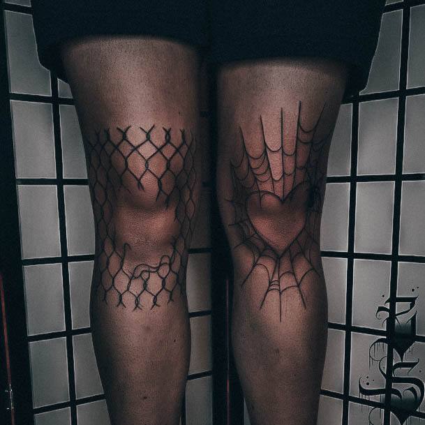 Feminine Tattoos For Women Small Spider Web