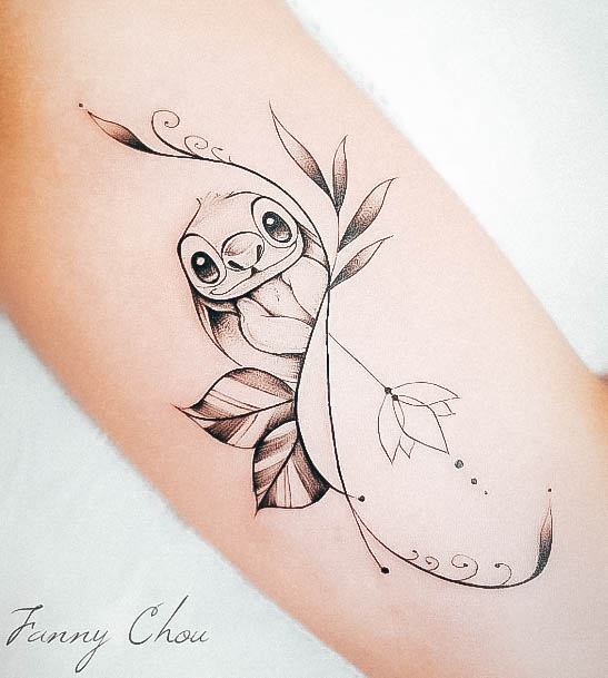 Feminine Tattoos For Women Stitch