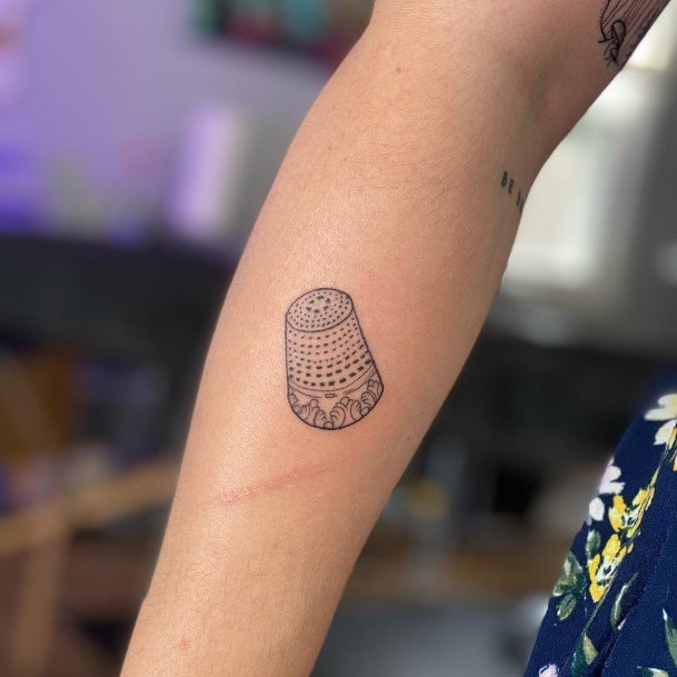 Feminine Tattoos For Women Thimble