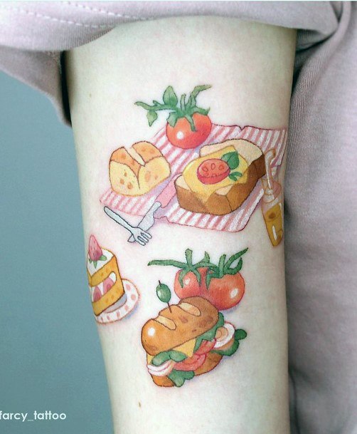 Feminine Tattoos For Women Tomato