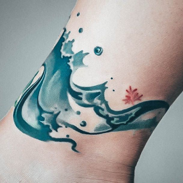 Feminine Tattoos For Women Water