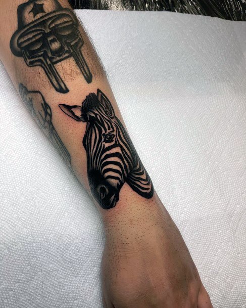 Feminine Tattoos For Women Zebra