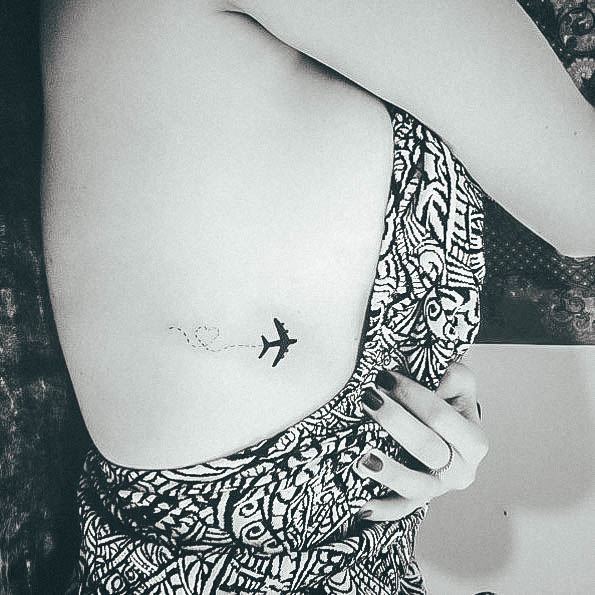 Feminine Travel Tattoo Designs For Women