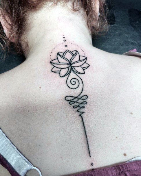 Feminine Water Lily Tattoo Designs For Women