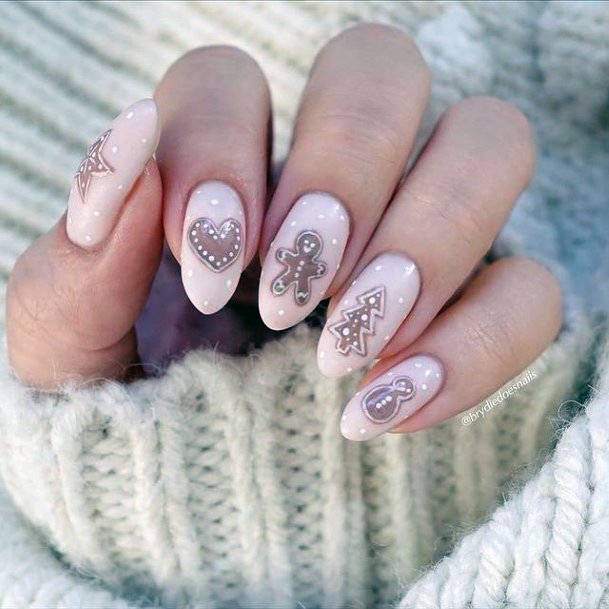 Feminine Winter Nail Designs For Women