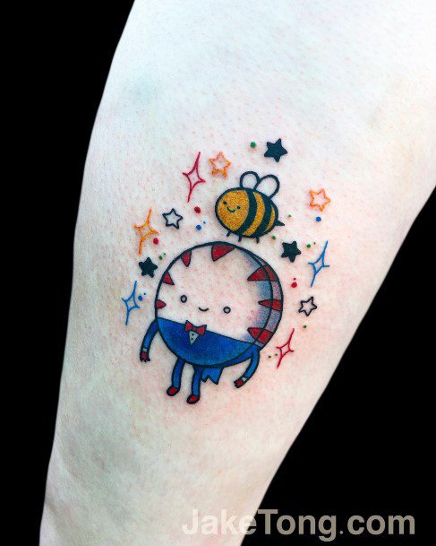 Feminine Womens Adventure Time Tattoo