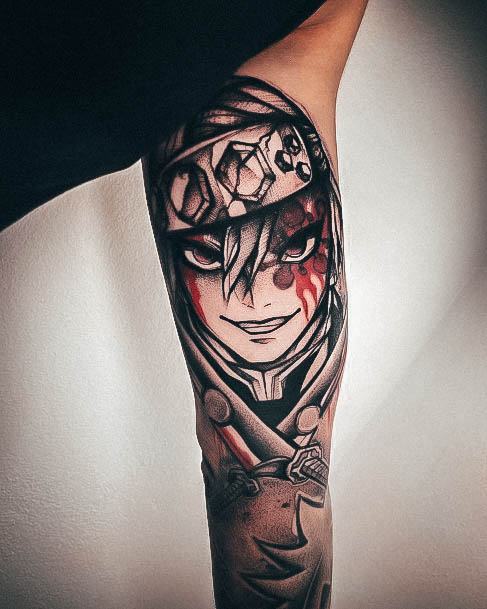 Feminine Womens Anime Tattoo