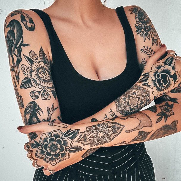 Feminine Womens Awesome Tattoo