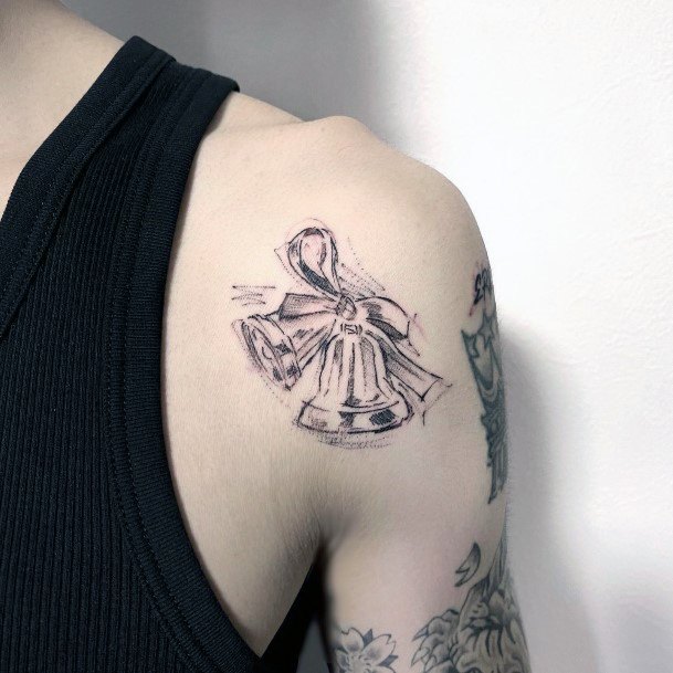 Feminine Womens Bell Tattoo