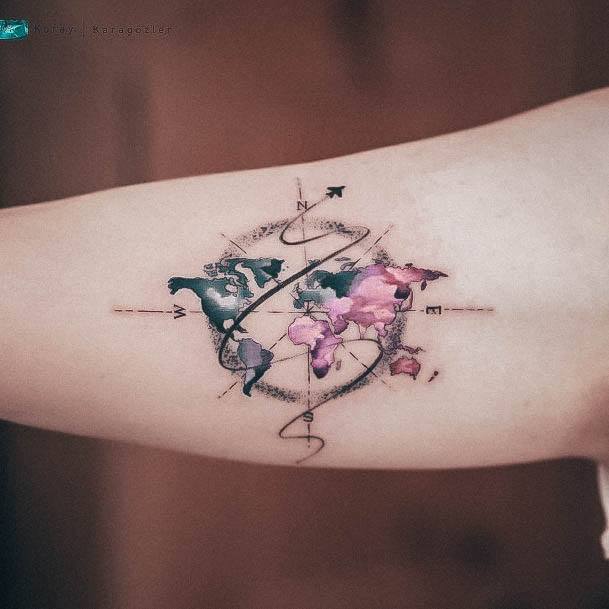 Feminine Womens Best Tattoo