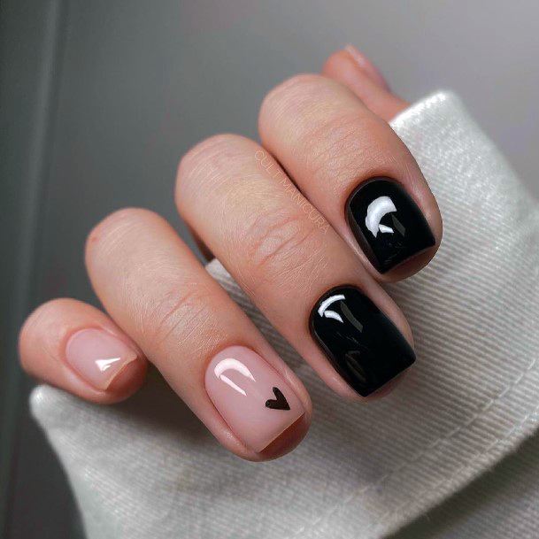 Feminine Womens Brown Dress Nail