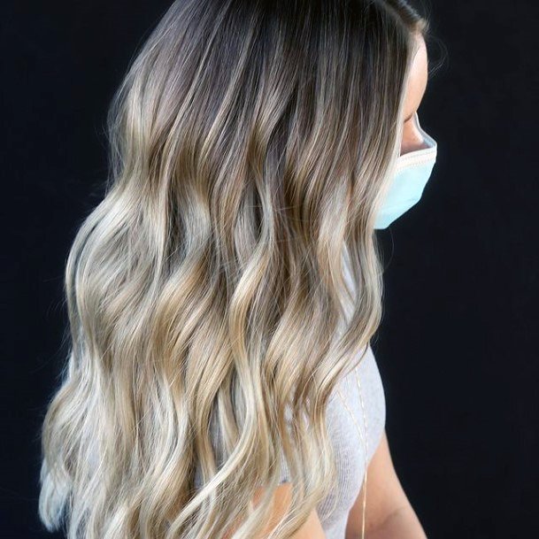 Feminine Womens Brown Ombre Hairstyles