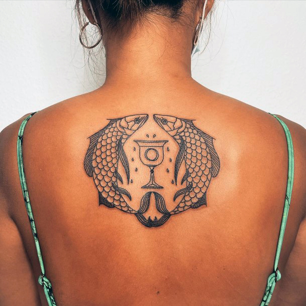 Feminine Womens Chalice Tattoo