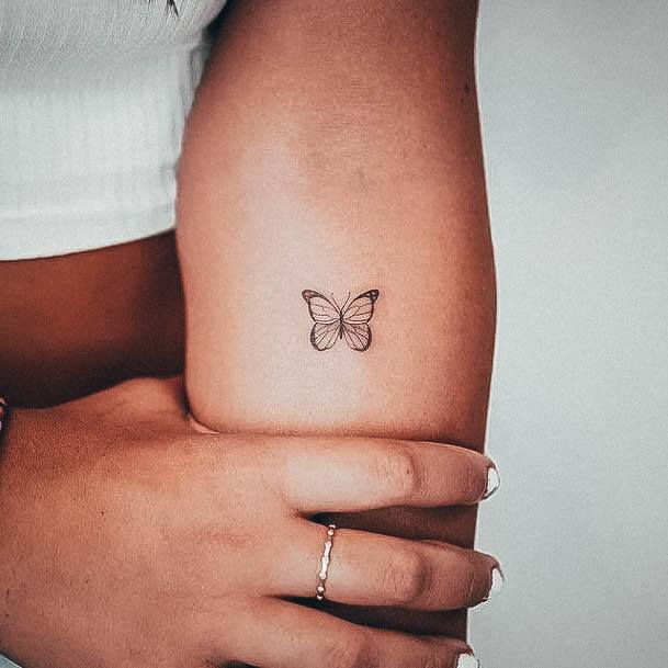 Feminine Womens Cute Simple Tattoo