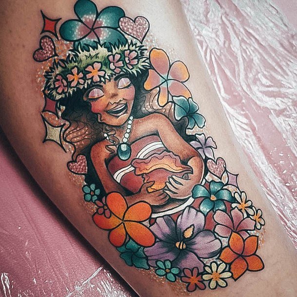 Feminine Womens Disney Tattoo