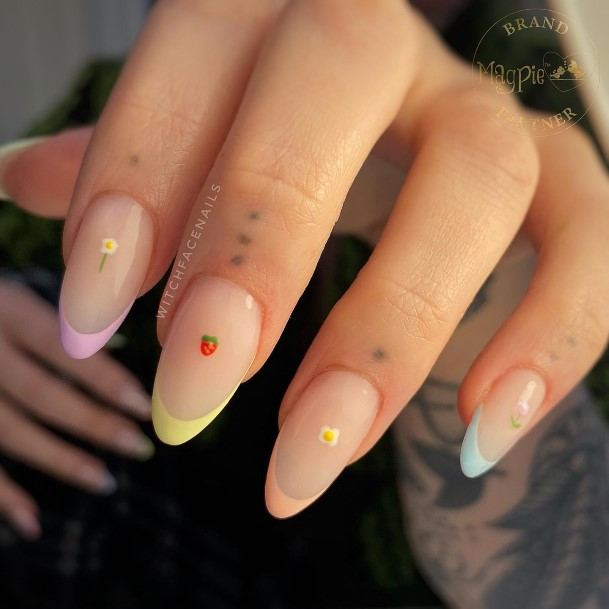 Feminine Womens Fruit Nail