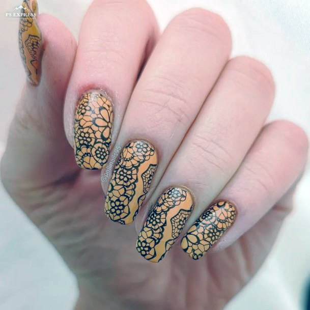 Feminine Womens Lace Nail