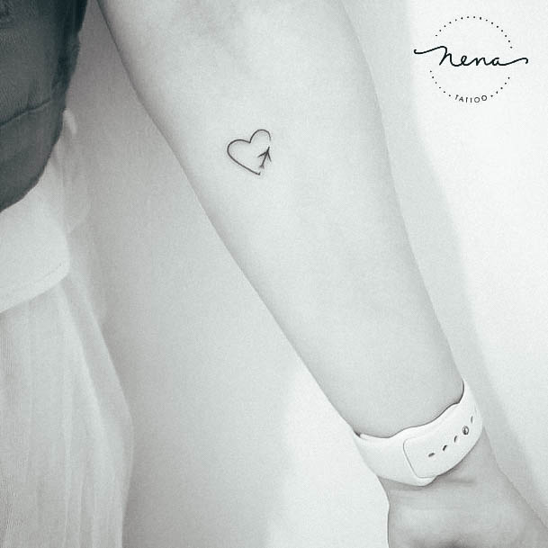 Feminine Womens Minimalist Tattoo