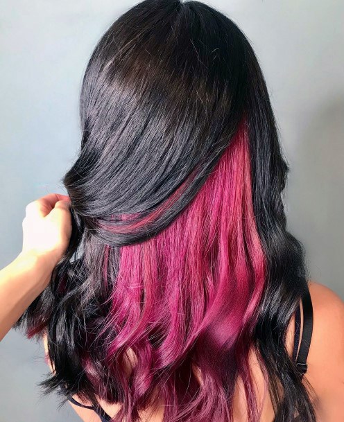 Feminine Womens Pink Hairstyles