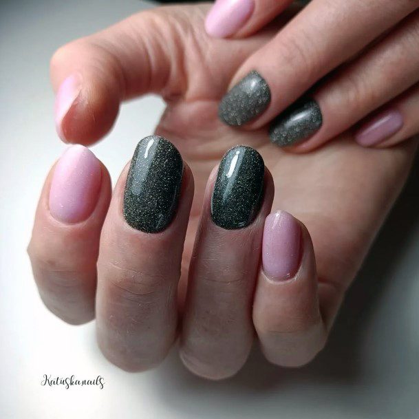 Feminine Womens Pink Nail