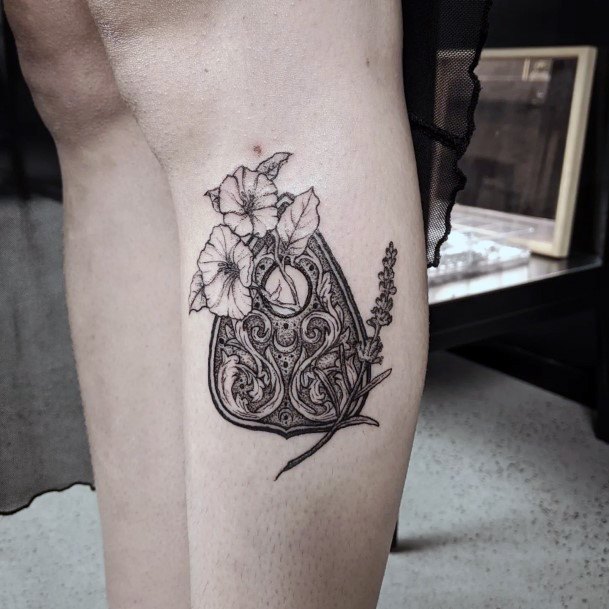 Feminine Womens Planchette Tattoo