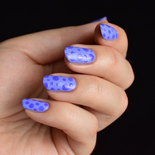 Feminine Womens Polka Dot Nail