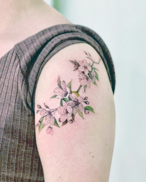 Feminine Womens Pretty Tattoo