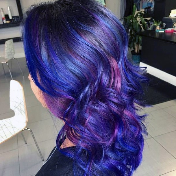 Feminine Womens Purple Hairstyles