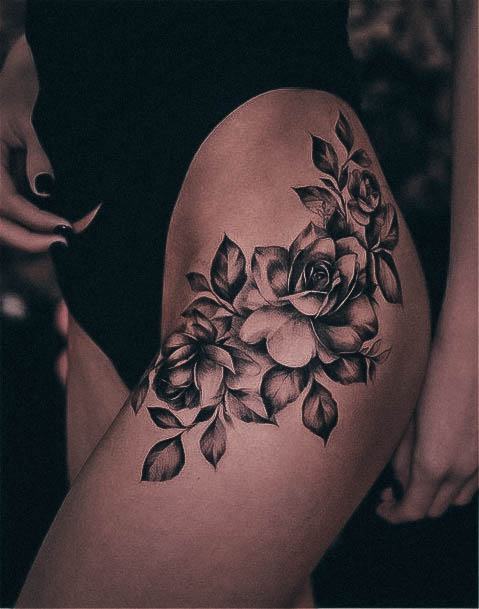 Feminine Womens Sexy Tattoo