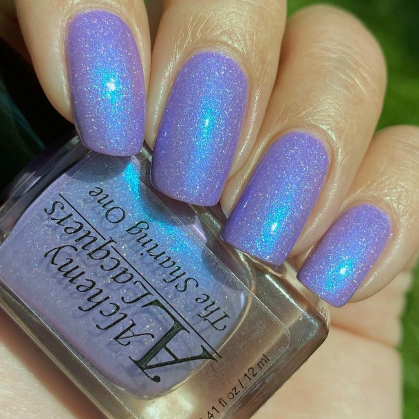 Feminine Womens Shimmer Nail