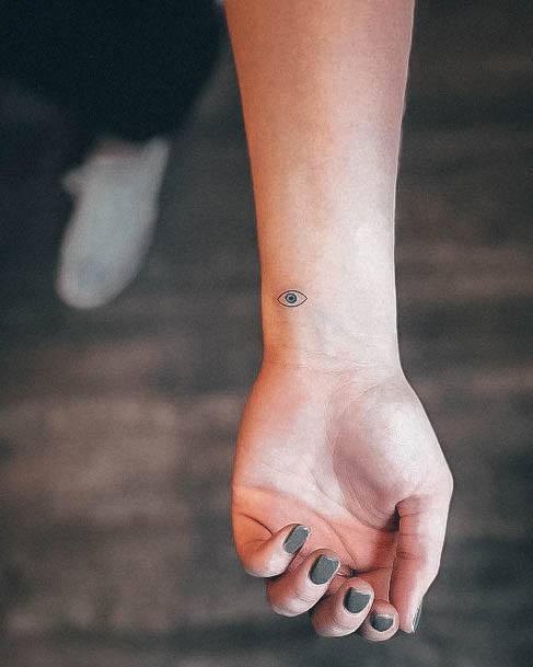 Feminine Womens Small Wrist Tattoo