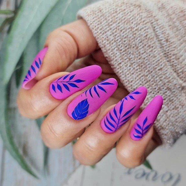 Feminine Womens Summer Matte Nail