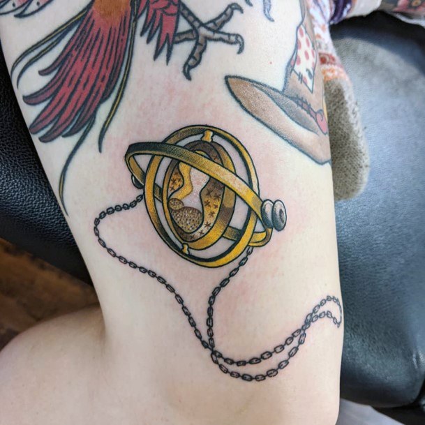 Feminine Womens Time Turner Tattoo