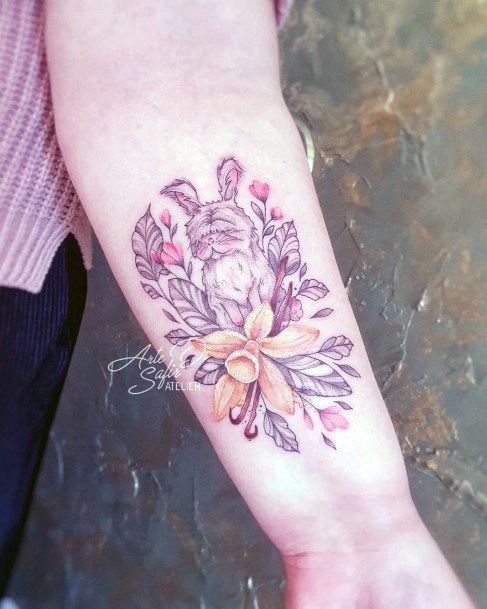 Feminine Womens Vanilla Tattoo