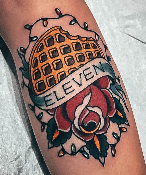 Feminine Womens Waffle Tattoo