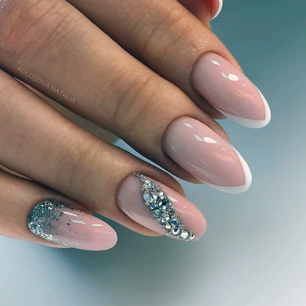 Feminine Womens Wedding Nail