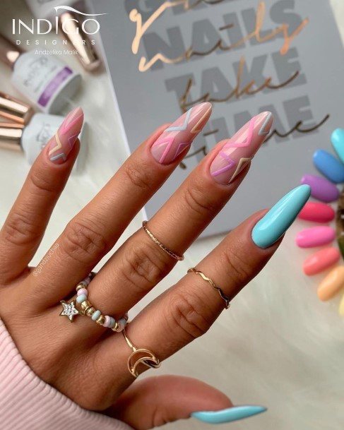 Festival Nail Feminine Designs