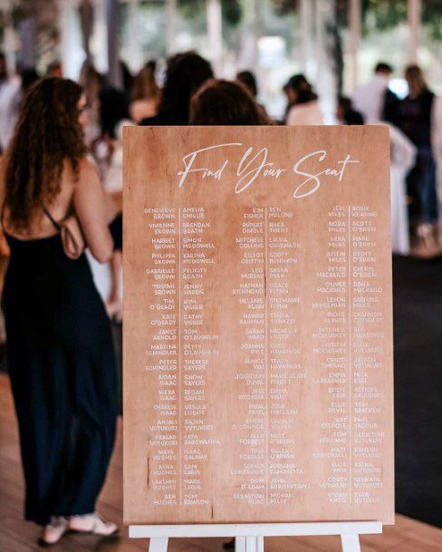 Find Your Seat Nice Wedding Sign Design Ideas