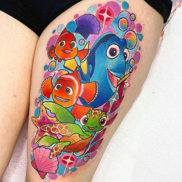 Finding Nemo Tattoos For Girls