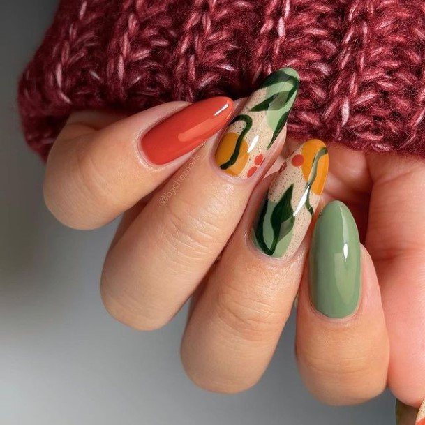 Fingernail Art Casual Nail Designs For Girls