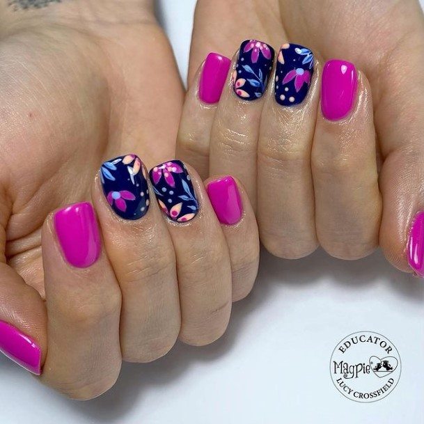 Fingernail Art Dark Nail Designs For Girls