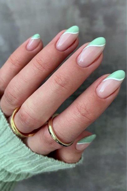 Fingernail Art Light Green Nail Designs For Girls