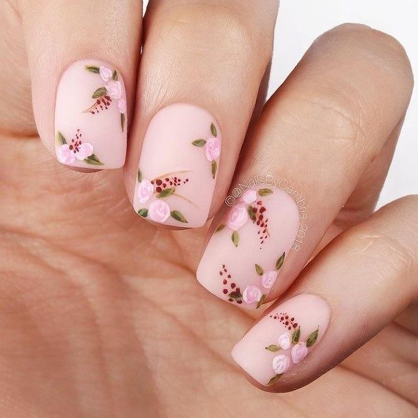 Fingernail Art Light Nude Nail Designs For Girls