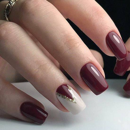 Fingernail Art Maroon Nail Designs For Girls