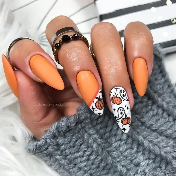 Fingernail Art Matte Fall Nail Designs For Girls