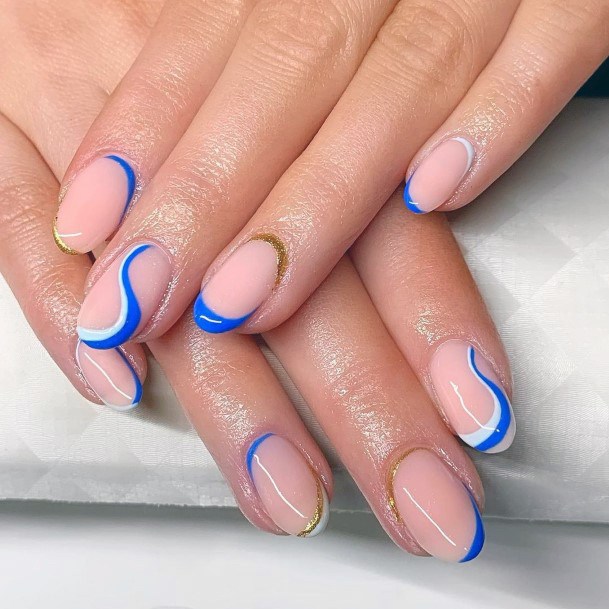 Fingernail Art Navy Blue Dress Nail Designs For Girls