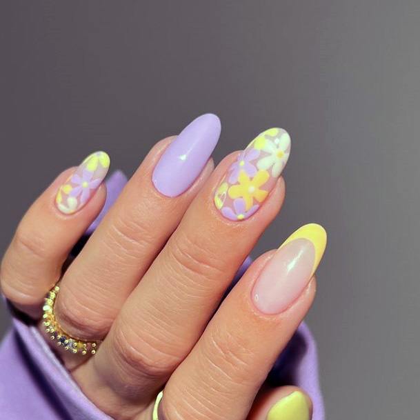 Fingernail Art Purple Dress Nail Designs For Girls