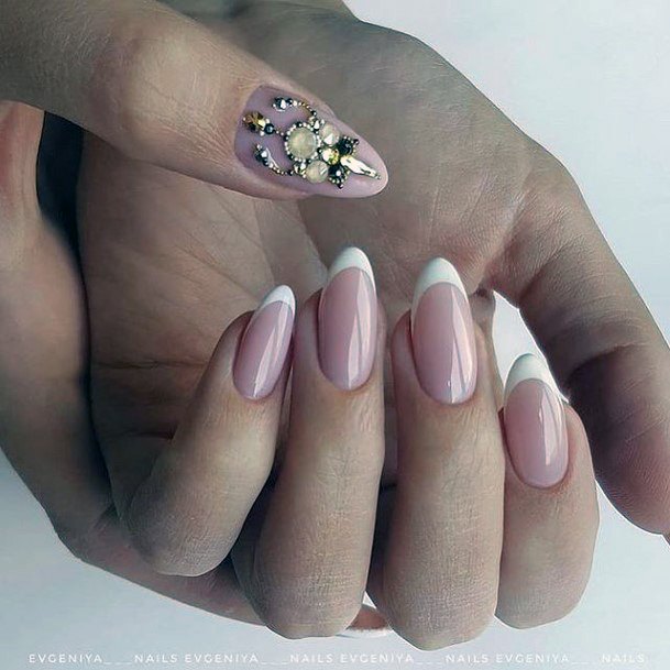 Fingernail Art White Dress Nail Designs For Girls