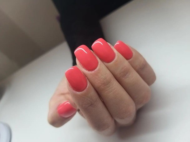 Fingernails Coral Nail Designs For Women