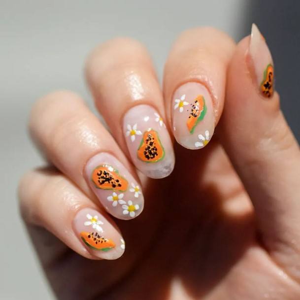 Fingernails Fruit Nail Designs For Women